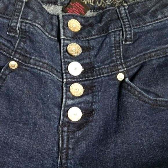 Almost Famous Button Fly High Rise Jeans - Picture 4 of 5